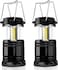 LED Outdoor Camping Light, 2 Packs Mini Portable Tent Emergency Lamp, Stretchable Hanging Tent Lights with Foldable Hook, Survival Kit and Gear for Emergency, Hiking, Camping Essentials, Hurricane
