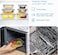 LA' PRECIOUS 8 Pack Glass Meal Prep Containers with Leak Proof Locking Lids, Airtight Food Storage Containers for Microwave, Oven, Freezer and Dishwasher, BPA Free, Grey