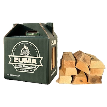 Firewood Birch Logs 21L &ndash; Zuma Woods   Kiln-Dried   Long Burning   Premium Quality