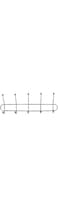 Delcasa Dc1442 Wall Mount Hook   6 Stainless Steel Hooks   Multi-Functional 6 Hook Rack Organizer For Hanging Coat Clothes Hat Towel Bags Keys   Durable Heavy Duty Wall-Mounted Hook Rack