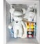 DIY Fluid Acrylic Pouring Paint BEAR Joy 33cm Piggy Bank Kit: Orange, Lemon-Yellow, Gold, Dark-Green, Rose-Red.