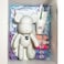 DIY Fluid Acrylic Pouring Paint Bear 33cm Money Saver Kit, Purple, Light-Blue, Fluorescent-Pink, White, Light-Pink.