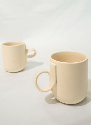 Home Loop Ceramic Mug - Set of 2