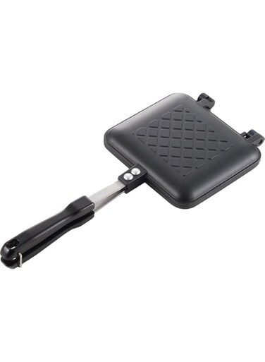 TOMVAES Stovetop Toastie Maker &amp; Toasted Sandwich Maker,Non-Stick Coating and Heat-Resistant Handles,Suitable for Outdoor Use,Sandwich Panini Maker,Hot Sandwich Maker Pan,Breakfast Sandwich Maker