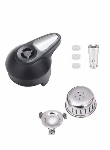 Valve Pressure Cooker Valve Replacement Part Accessories with 3 Silicone Caps