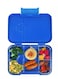 Bento Box 4/6 Compartments,BPA Free Kids Bento Box Toddler Lunch Box ,Ideal for Portioning Leakproof Toddler Bento Box Suitable for Children 3-7 Years,Blue