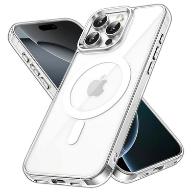 XLogiX Clear Case for iPhone 16 Pro &ndash; Slim, Stylish, Transparent Back Cover with MagSafe Compatibility &amp; Shockproof Protection   ClearX Series