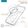 XLogiX حافظة شفافة لـ iPhone 15 Plus – رفيعة، أنيقة، غطاء خلفي شفاف مع توافق MagSafe وحماية ضد الصدمات   سلسلة ClearX