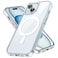 XLogiX حافظة شفافة لـ iPhone 15 Plus – رفيعة، أنيقة، غطاء خلفي شفاف مع توافق MagSafe وحماية ضد الصدمات   سلسلة ClearX