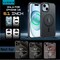 XLogix FrostX for iPhone 15 Case, Frosted Black - Slim Protective Cover with MagSafe Compatibility   Shockproof &amp; Scratch-Resistant Design, FrostX Series