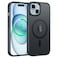XLogix FrostX for iPhone 15 Case, Frosted Black - Slim Protective Cover with MagSafe Compatibility   Shockproof &amp; Scratch-Resistant Design, FrostX Series