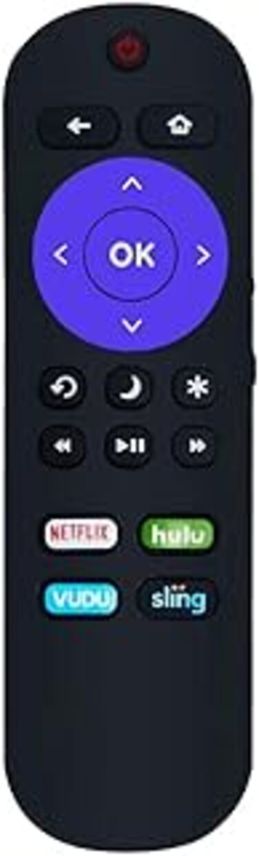UBay Remote Control fits for Hisense Roku TV 50R7E 32H4E1 50R6E 32H4030F 32H4D H4 40H4030F 43H4030F 55R6000E 75R6E1 65R6D 43R7080E 50R7050E 65R6E 32H4F 58R6E 50R6E 60R5800E 65R6E1 43R6E 40H4030F1