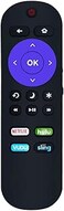 UBay Remote Control fits for Hisense Roku TV 50R7E 32H4E1 50R6E 32H4030F 32H4D H4 40H4030F 43H4030F 55R6000E 75R6E1 65R6D 43R7080E 50R7050E 65R6E 32H4F 58R6E 50R6E 60R5800E 65R6E1 43R6E 40H4030F1