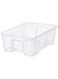 Samla Storage Box, Transparent, 39X28X14 cm/11 L