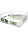 Simetufy Napkin Holder, Acrylic Luncheon Napkins Holder for Table and Kitchen, Table Top Napkin Holders, Tissue Dispenser, Napkin Tray for for Bathroom, Kitchen, Parties, Weddings, Events 7 x 7 inches