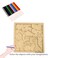 Kraftsman Color Your Own Puzzles Animal Puzzle (12 Pieces) Along With Sketch Color Kit