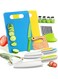 Masroo 13 Pieces Montessori Kitchen Tools for Toddlers-Kids Cooking Sets Real-Toddler Safe Knives Set for Real Cooking with Plastic Toddler Safe Knives Crinkle Cutter Kids Cutting Board