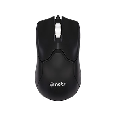 NCTS M8 Wired Mouse for PC and Laptop, 3-button mouse, USB, Black