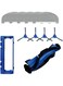 Robot Vacuum Cleaner Replacement Parts for Eufy G40 G40 Hybrid+ Accessories Kit with Main Brush Side Brushes Mop Cloth Main Brush Guard