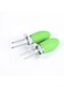 Corn Pin Stainless Steel Corn Fork BBQ Tools Green
