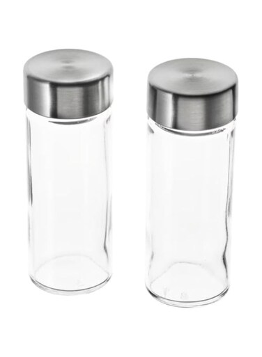 Spice Jar, Glass/Stainless Steel10 Cl
