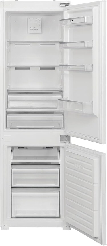CM 2763 60cm Built-In Combi Fridge Freezer &ndash; 250L Capacity Integrated Refrigerator with Compact Modern Design