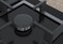 CM TWIN INOX 60 4B 60cm Stainless Steel Gas Hob &ndash; 4 Burner Cooktop with Cast Iron Pan Supports &amp; Safety Device