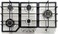 CM MAGIC Inox 90cm Built-In Gas Hob &ndash; 5 Burner Stainless Steel LPG Cooktop with Flame Failure Safety Device