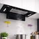 CM F97 Built-In Undercabinet Hood &ndash; 52cm Black Glass Range Hood with Touch &amp; Motion Control, 700 m&sup3;/h Suction