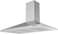 CM FORCE 90CM Wall Mounted Range Hood, Stainless Steel &amp; Aluminum Panel, Push Button Control, 3 Speeds, 450-500 m&sup3;/h Airflow, 150-120mm Outlet, Carbon Filter Option, 2x40W Bulbs, 112W Total Power
