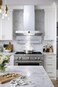 CM AMBER BIANCO 90cm Wall Mounted Cooker Hood &ndash; White Kitchen Hood with Self-Cleaning Baffle Filter, 9 Speeds &amp; 1400 m&sup3;/h Airflow