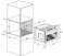 CM NAPOLI Matte Grey 60cm Built-In Electric Oven &ndash; 80L Capacity with 6 Cooking Functions &amp; Digital Touch Timer