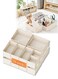 14 Pcs Wardrobe Clothes Organizer, Foldable Clothes Storage Box Organizer, Dresser Organizer for Socks, Underwear, Bras, Ties, Scarves