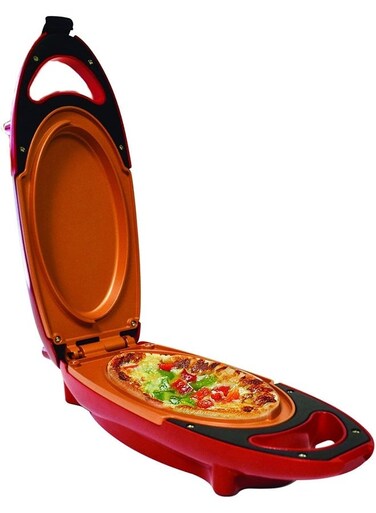FEELING MALL Red Copper 5-Minute Chef Omelette Pan Non-Stick Omelette Maker Egg Cooker