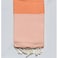 Honeycomb Beach Towel 100% recycled cotton Orange