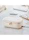 Portable Electric Lunch Box Food Heater Stainless Steel Leak-Proof Heat Preservation &amp; Self-Heating Insulation Food Box