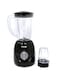 Prestige 2 in 1 Stand Blender 1.5 Ltr 400W   Blender with Grinder Mills   Stainless Steel Blades and Two Pulse Control for Fine and Grinding of Coffee Herbs - BLACK PR81529