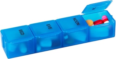 Acu-Life Daily Pill Box (Blue):188B