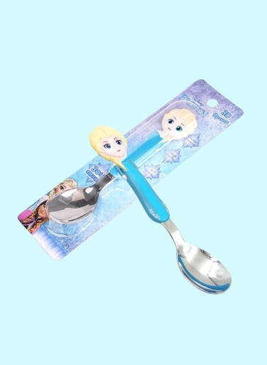 Kids Spoon Stainless Steel with Assorted Cartoon Character (Elsa)
