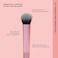 Real Techniques Instapop Cheek Makeup Brush Face Brush For Blush, Bronzer and Highlighter, Loose Or Pressed Powder, Cruelty Free Synthetic Bristles Vegan 1 Count