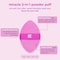 Real Techniques Miracle 2-In-1 Powder Puff Dual-Sided Makeup Blending Puff Reversible Elastic Band For Liquid Cream and Powder 1 Count