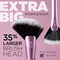 REAL TECHNIQUES Extra Big Finishing Brush, Large Oversized Fan Brush For Powder Bronzer, Highlight, &amp; Contour, Cruelty-Free, Synthetic Bristles 1 Count
