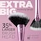 REAL TECHNIQUES Extra Big Finishing Brush, Large Oversized Fan Brush For Powder Bronzer, Highlight, &amp; Contour, Cruelty-Free, Synthetic Bristles 1 Count