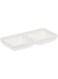 Verona C1213234 Melamine Rectangular Divided Sauce Dish - 18 Cm
