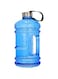 Vaupan Half Gallon Big Water Bottle, 2.2L/73 OZ Large Leak Proof Sports Jug with Handle, Huge BPA Free PETG Plastic Wide Mouth Drinking Container Flask for Fitness Gym Biking Travel Outdoor Water Jug