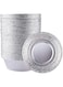 Mini Pie Pans (100 Pcs), Disposable Egg Tart Molds for Baking, 2.8-inch Mini Tart, Aluminum Foil Bakeware for Baking, Making Tarts, Quiche Pie, Caramel Pudding, Etc.