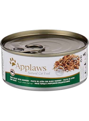 Applaws CAT TUNA WITH SEAWEED 156G TIN