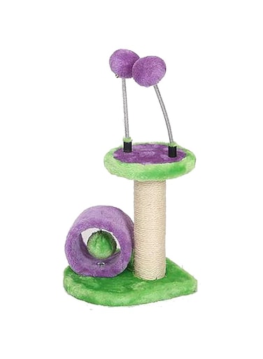 Catry Scratch Post Cat Tree With Toy 24x20x24cm