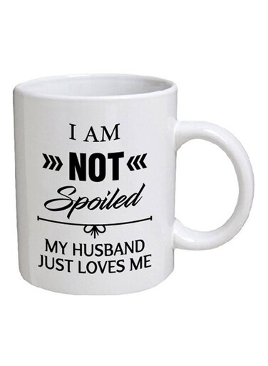 Your Wall Funny Husband Quote Coffee Mug White/Black