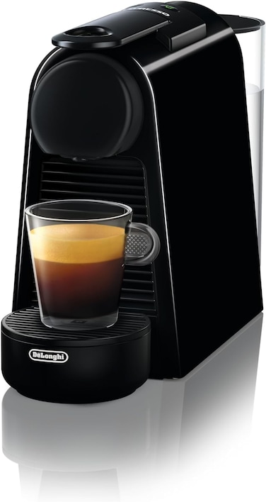 Nespresso Essenza Mini EN85.B, De&#39;Longhi  Coffee Machine, Original Capsule System, Water Tank 0.6L, Black (Made in Europe)